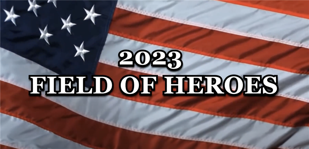  2023 Field of Heroes American Flag